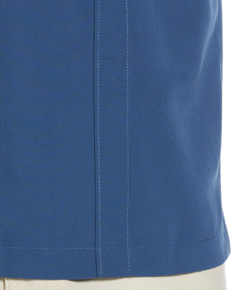 Two-Pocket Double Pintuck Shirt (Ensign Blue) 