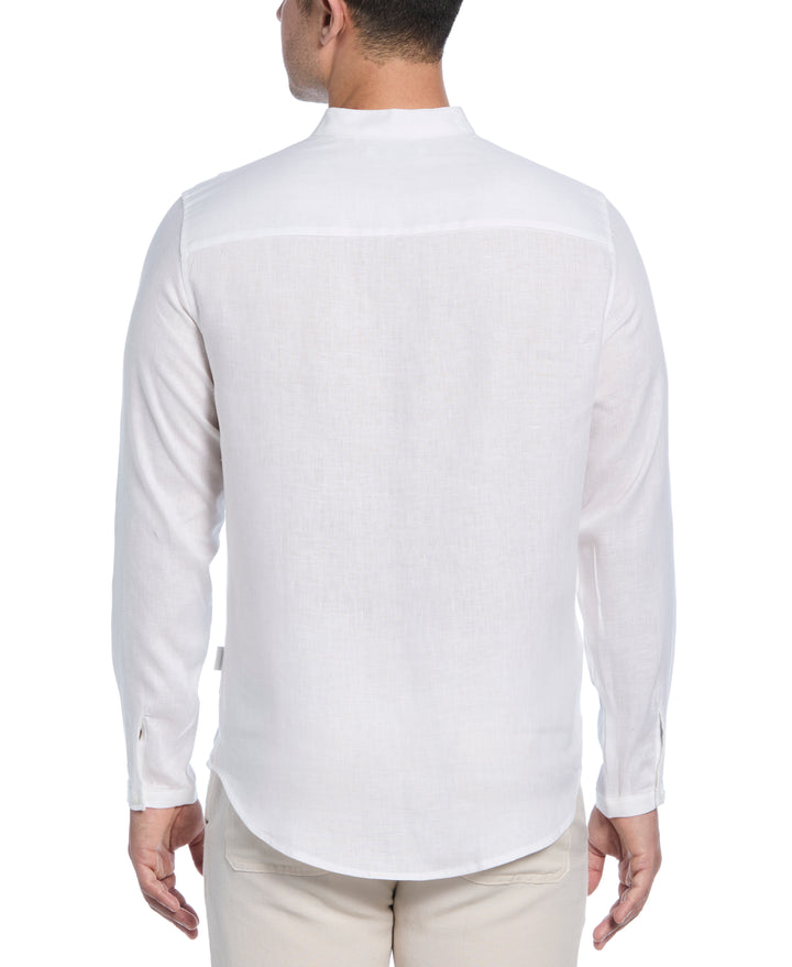 Two-Pocket Pintuck Popover Shirt (Brilliant White) 