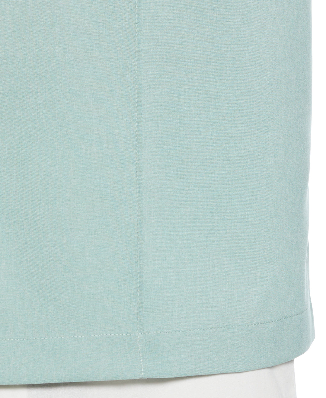 Two-Tone Cross Tuck Chambray Shirt (Blue Surf) 