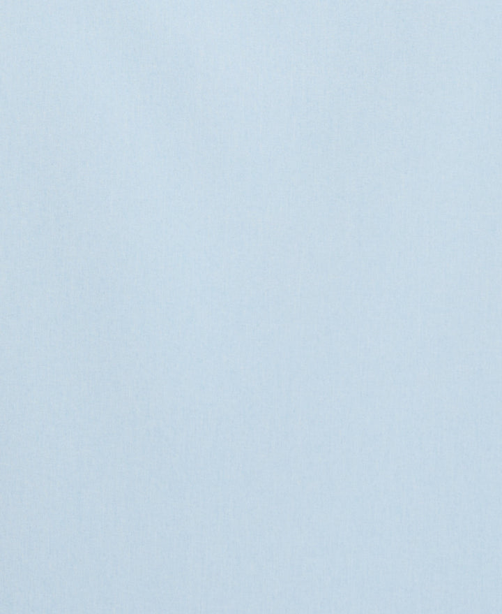 Two-Tone Cross Tuck Chambray Shirt (Cerulean) 