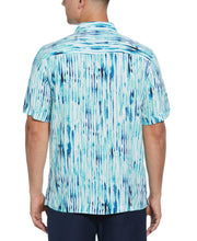 Watercolor Stripe Print Shirt (Bayou) 