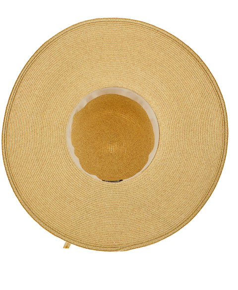 Women's Paper Braid Big Brim Hat-Hats-Natural-NS-Cubavera