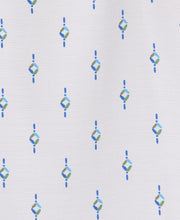 Retro Geometric Print Shirt (Brilliant White) 