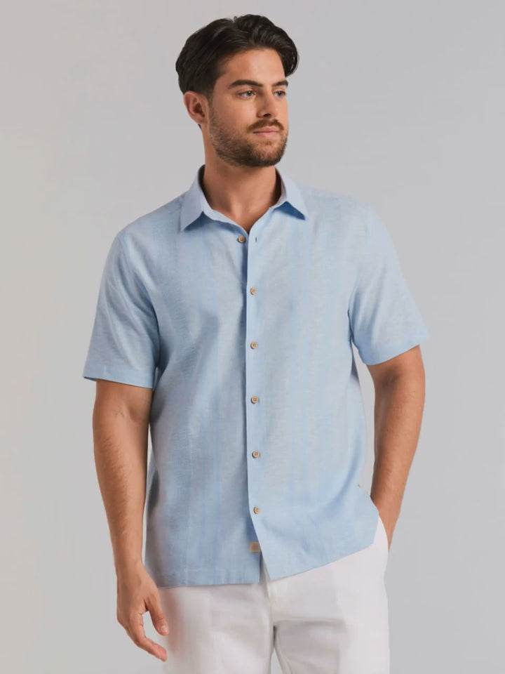 Remotion Video: Linen Panel Shirt Lookbook