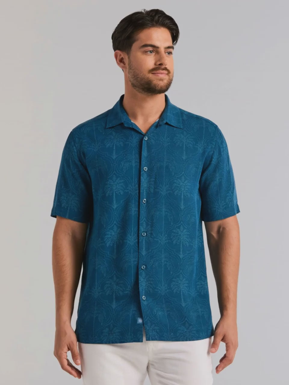 Remotion Video: Medallion Palm Print Lookbook