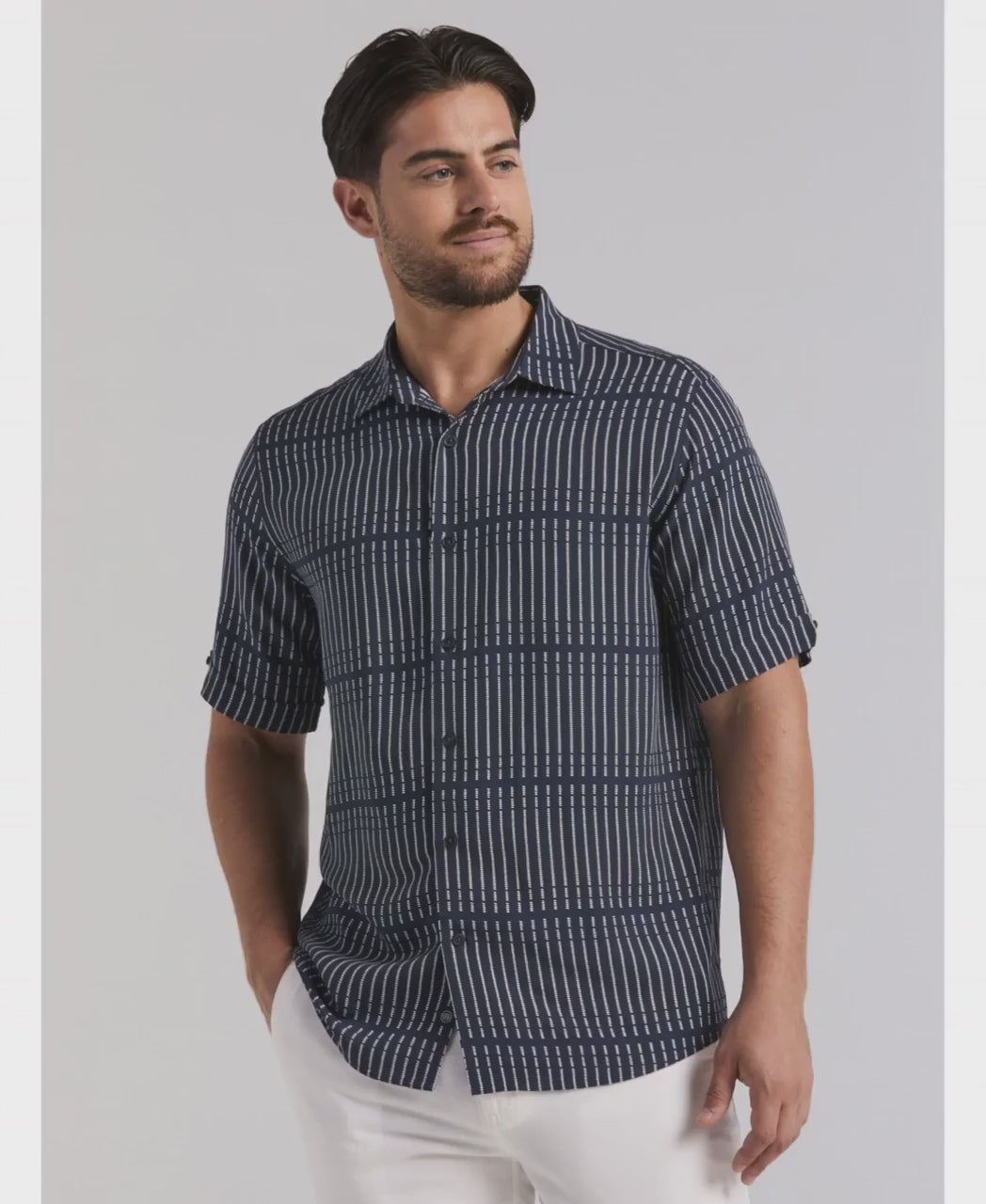 Stripe Print Shirt