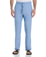 Linen Blend Core Drawstring Pant (Ashleigh Blue) 