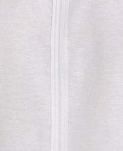 Linen Blend 4-Pocket Guayabera Shirt (Egret) 