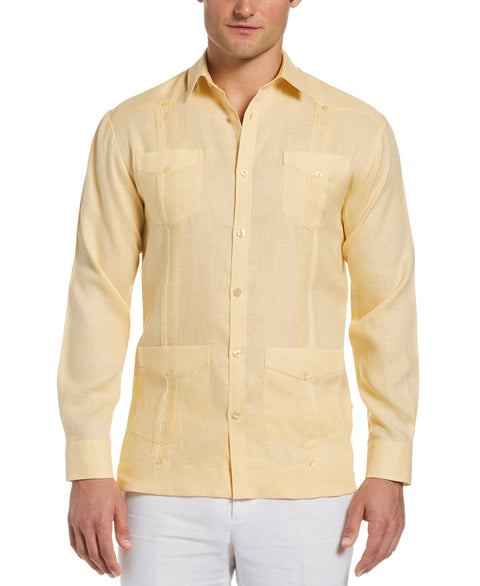 Cubavera - Shirt Long Sleeve | 100% Linen Classic Guayabera
