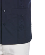 Camp Collar Embroidered Guayabera-Guayaberas-Cubavera