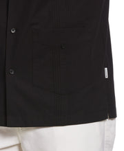 Four Pocket Guayabera Shirt (Jet Black) 