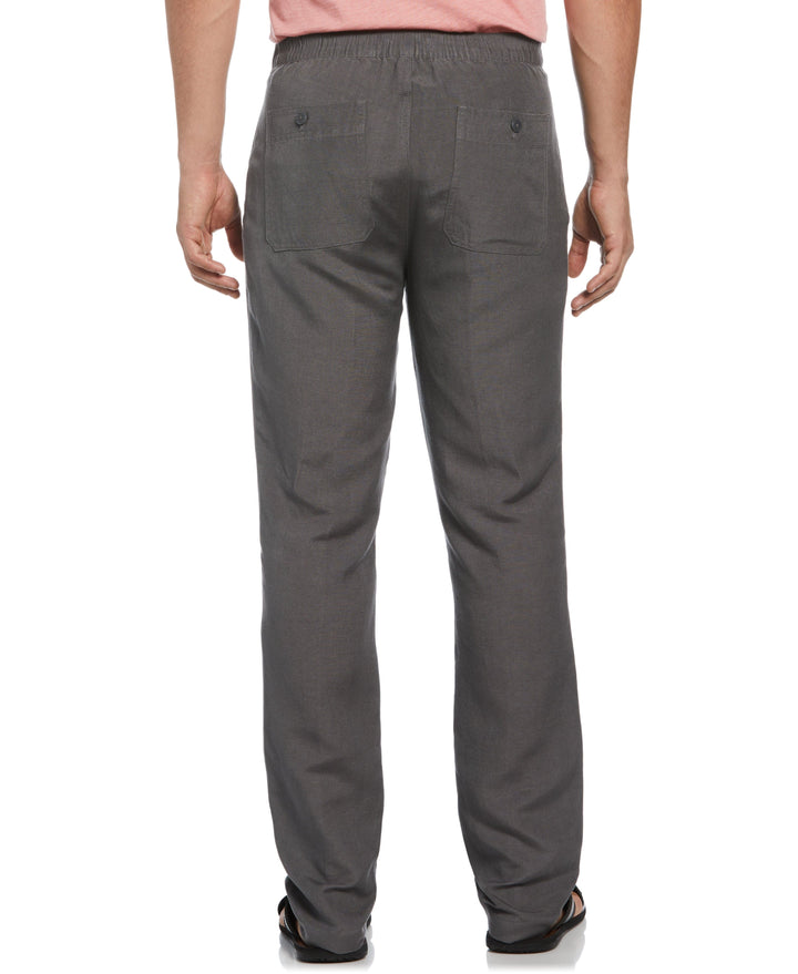 Big & Tall Linen Blend Core Drawstring Pant-Pants-Cubavera