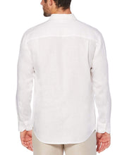 Big & Tall 100% Linen Tuck Shirt