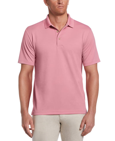 Big & Tall Solid Ottoman Essential Polo (Wild Rose) 