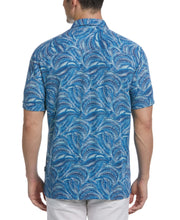 Big & Tall Textured Wave Print Shirt-Casual Shirts-Cubavera