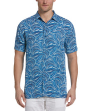 Big & Tall Textured Wave Print Shirt-Casual Shirts-Cubavera