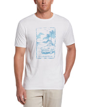 Car Palms Print Tee (White) 