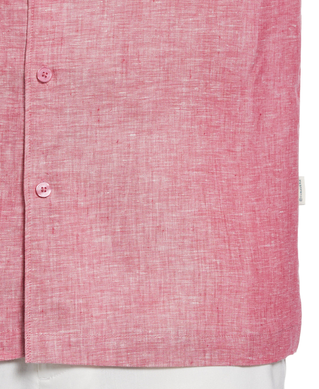 Linen Cross Dye Shirt (Sangria) 