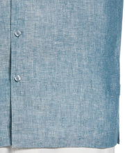 Linen Cross Dye Shirt (Legion Blue) 