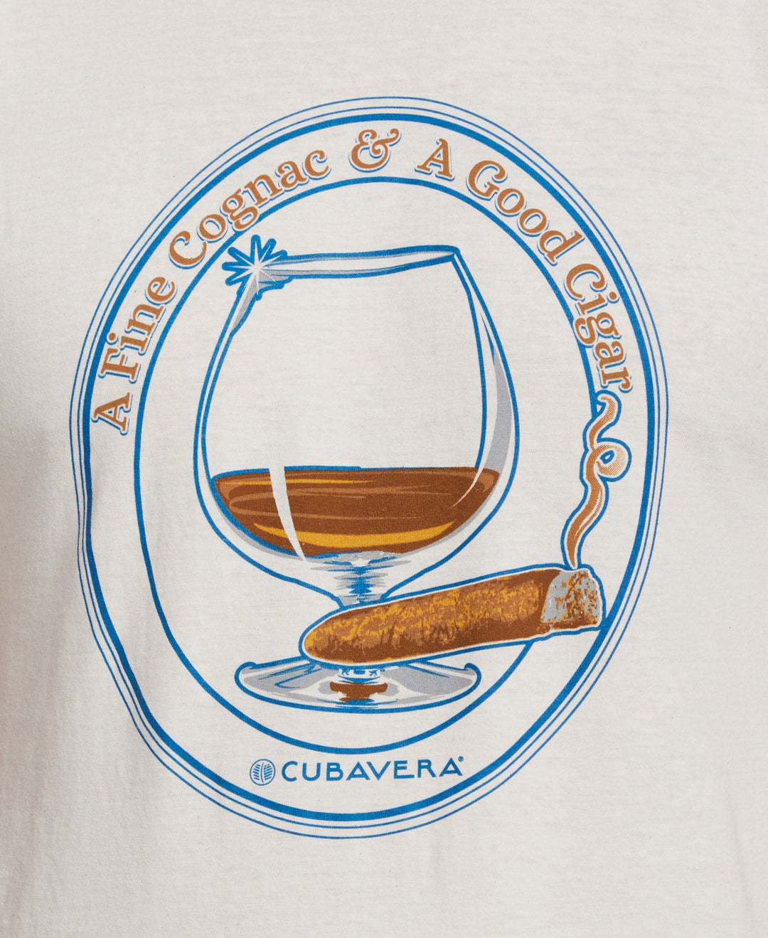 Cognac Print Tee (Natural) 
