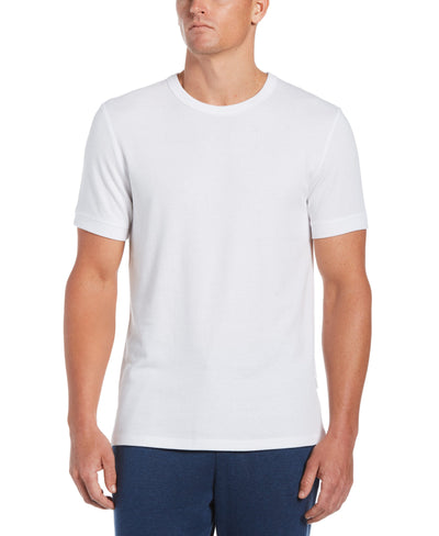 Crew Neck Knit Tee-Tees-Brilliant White-XXL-Cubavera
