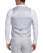 Delave Linen Vest (Sleet) 