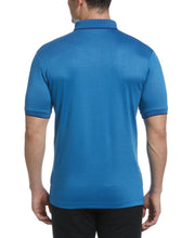 Diamond Jacquard Polo (Mediterranian Blue) 