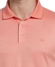 Diamond Jacquard Polo (Peach Pearl) 
