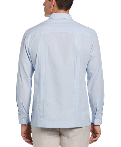 Dobby Stripe Guayabera Shirt-Guayaberas-Cubavera