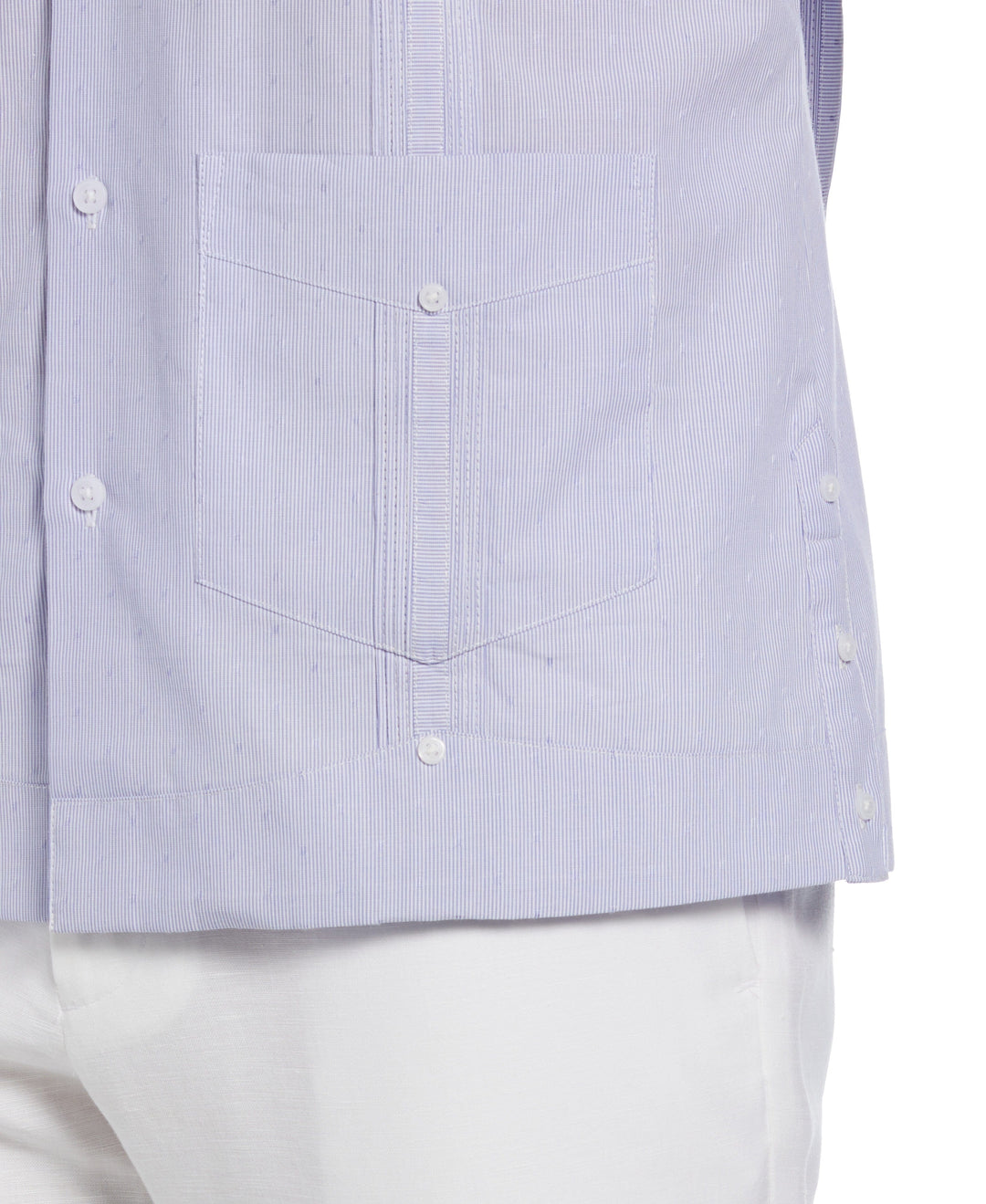 Dobby Stripe Guayabera Shirt-Guayaberas-Cubavera