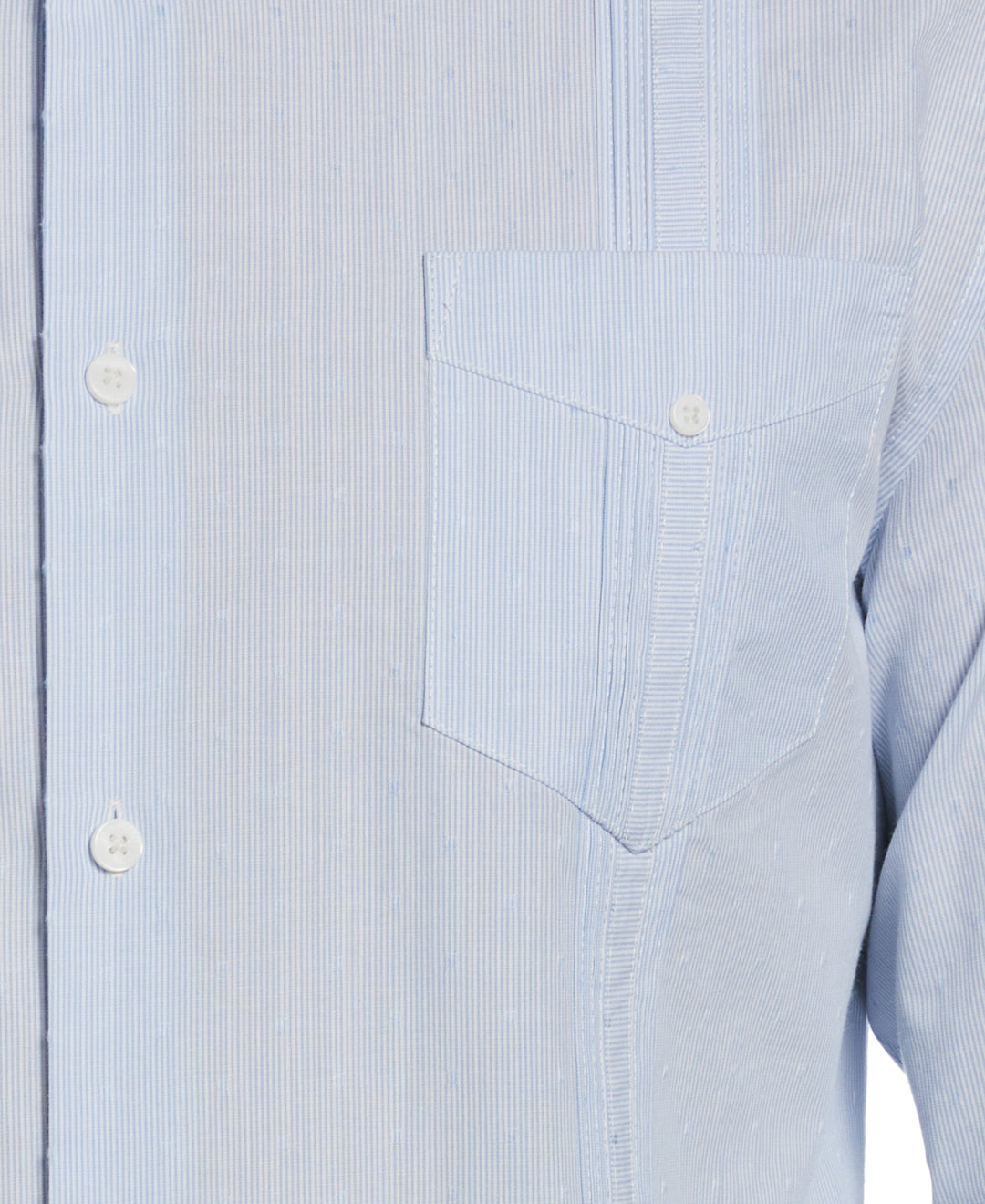 Dobby Stripe Guayabera Shirt-Guayaberas-Cubavera