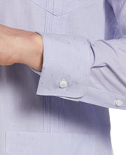 Dobby Stripe Guayabera Shirt-Guayaberas-Cubavera