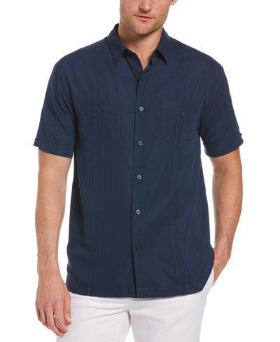 Two-Pocket Double Pintuck Shirt (Dress Blues) 