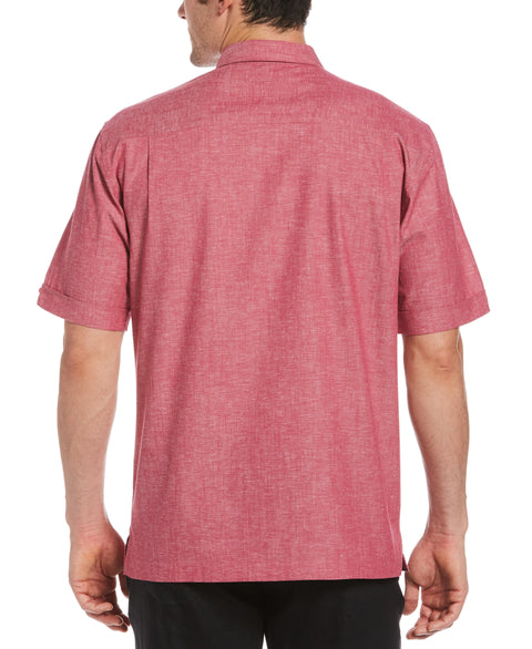 Two-Pocket Pintuck Shirt-Casual Shirts-Cubavera