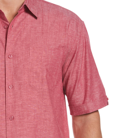 Two-Pocket Pintuck Shirt-Casual Shirts-Cubavera
