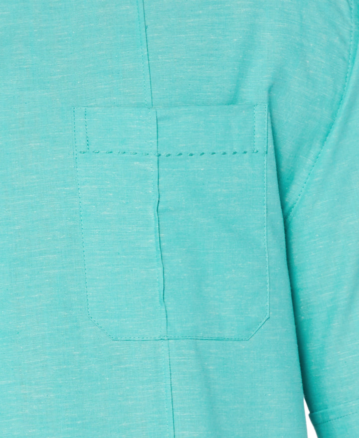 Two-Pocket Pintuck Shirt-Casual Shirts-Cubavera