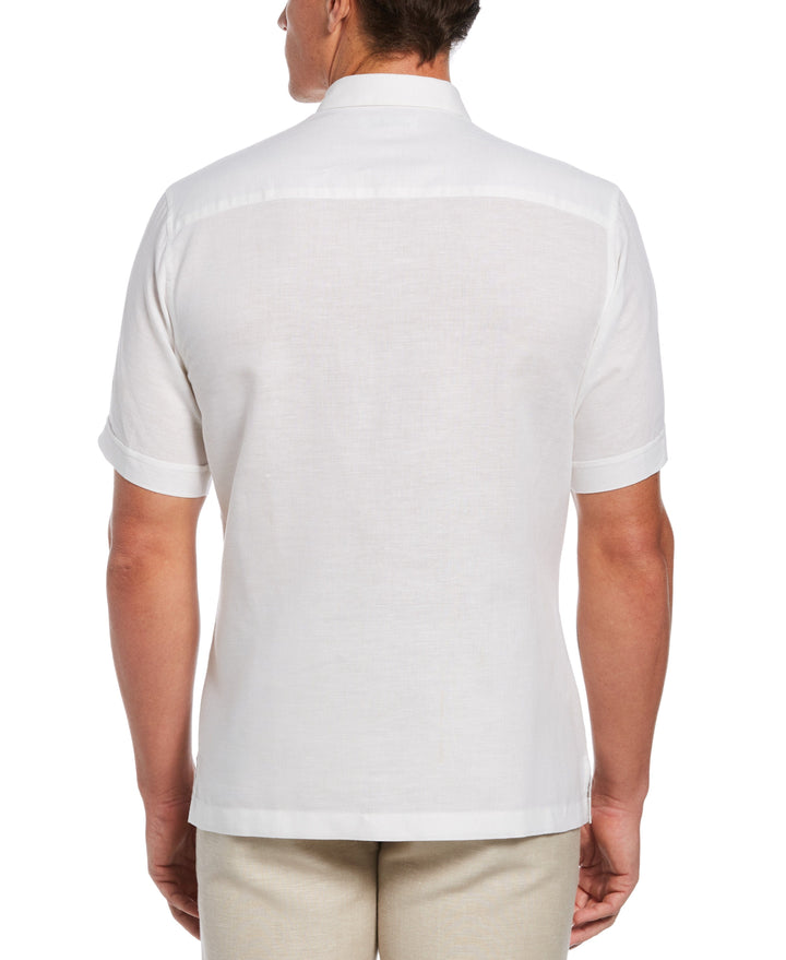 Embroidered Guayabera Shirt-Guayaberas-Cubavera