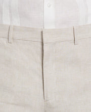 Flat Front Delave Linen Short-Shorts-Cubavera