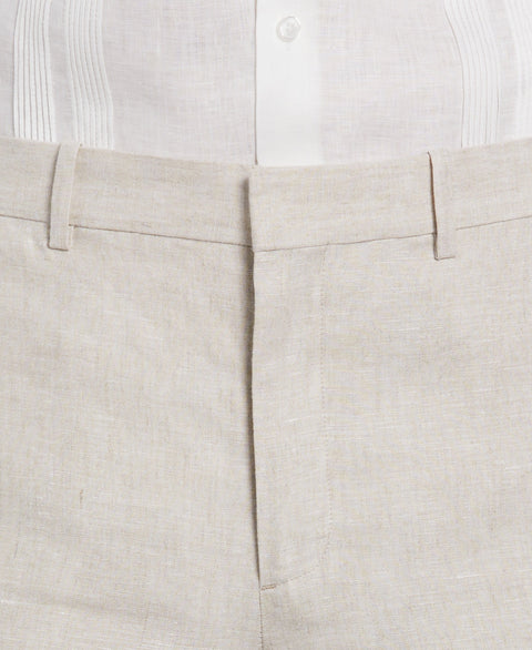 Flat Front Delave Linen Short-Shorts-Cubavera