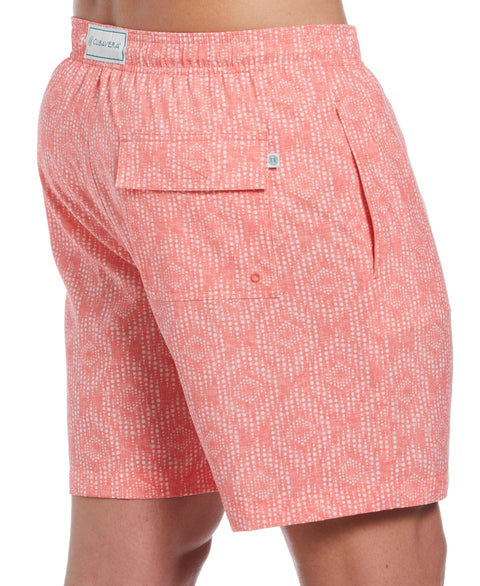 Geo Print Swim Short-Shorts-Cubavera