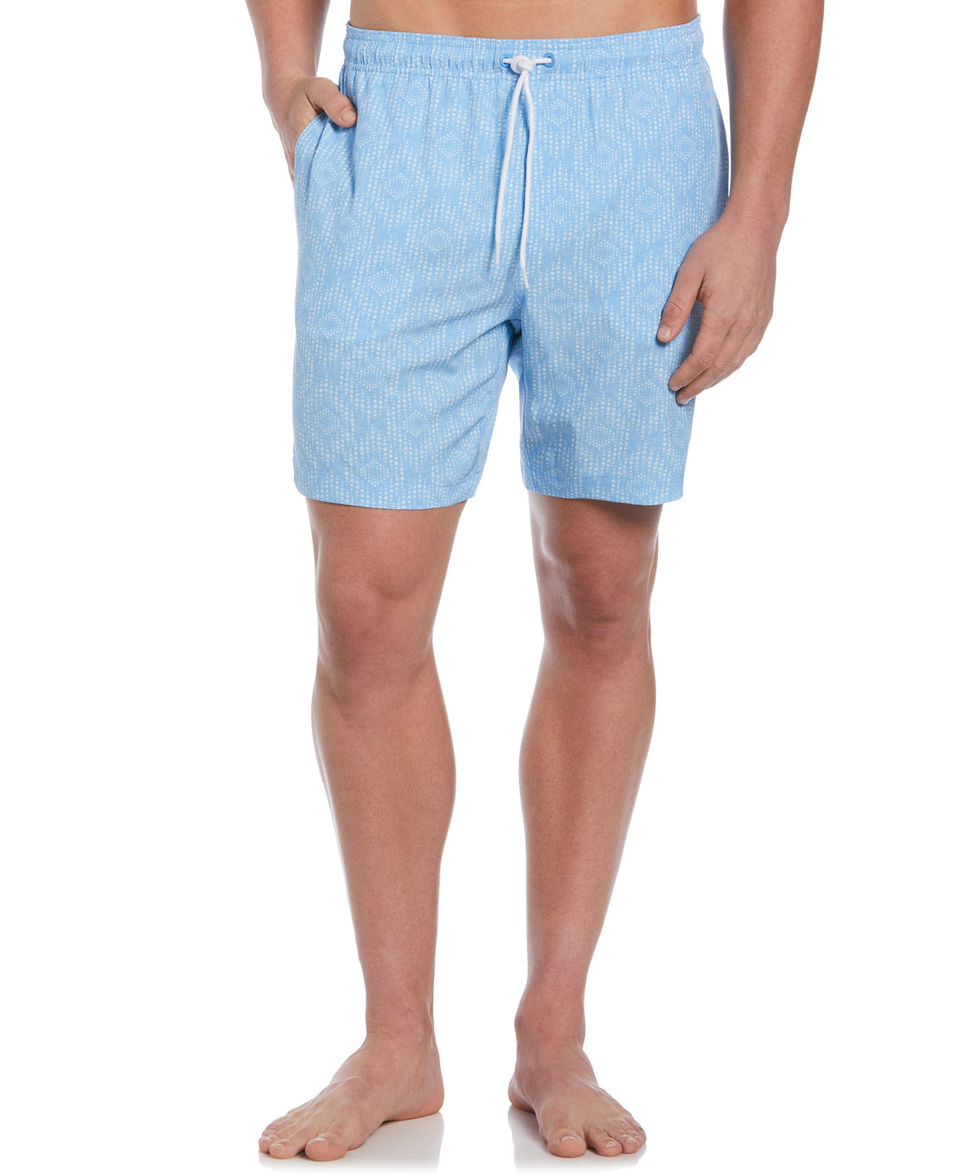 Geo Print Swim Short-Shorts-Little Boy Blue-XXL-Cubavera