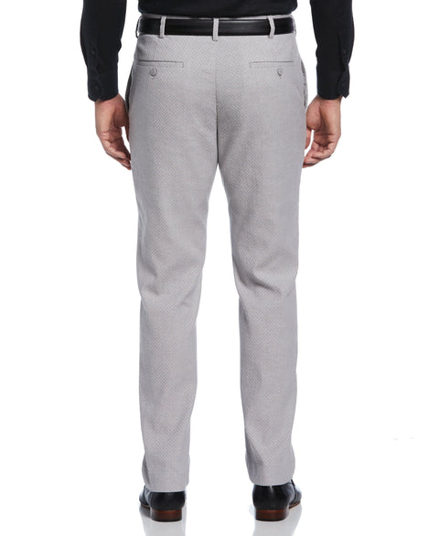 Linen Blend Flat Front Pant (Sleet) 