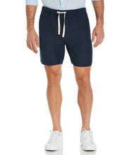 Pull On Drawstring Short-Shorts-Dress Blues-L-Cubavera