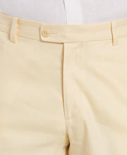 Linen-Blend Flat Front Shorts-Shorts-Cubavera