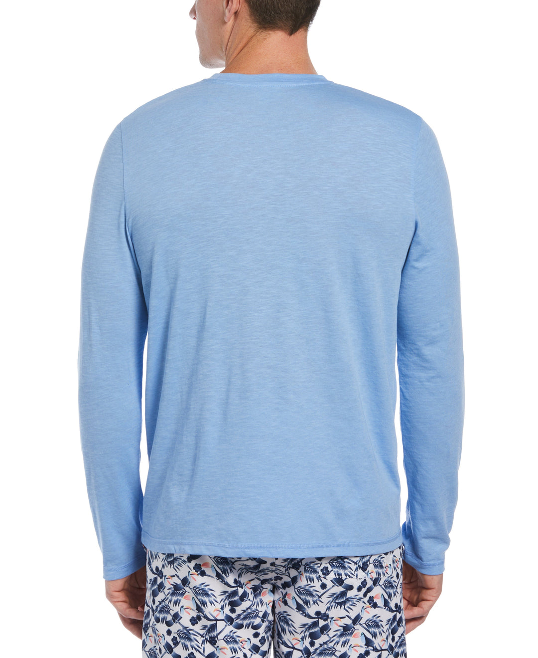 Solid Slub Crew Neck Tee--Cubavera