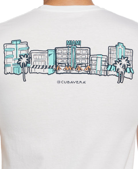 Miami Beach Front Tee--Cubavera