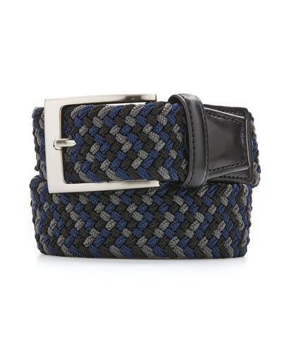 Mixed Color Stretch Belt (Blk) 