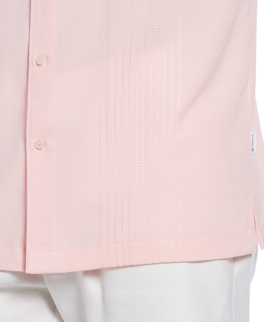 Ombre Embroidered Stripe Shirt-Casual Shirts-Cubavera