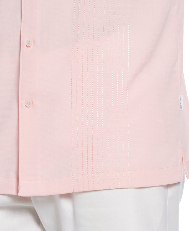 Ombre Embroidered Stripe Shirt-Casual Shirts-Cubavera