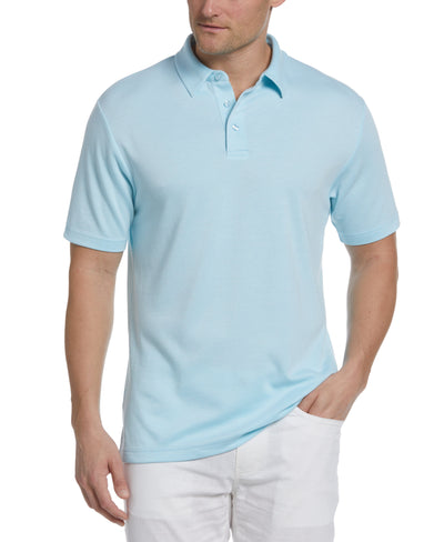 Pique Polo (Crystal Blue) 